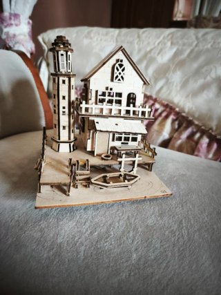 Maqueta Casa Puerto Madera