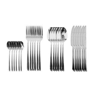Cubertería Klack 24 Piezas Acero Inoxidable