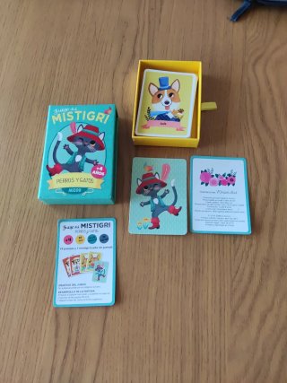 Juego de Cartas Mistigri Perros y Gatos