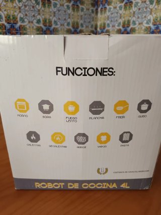 Robot de Cocina GM Modelo Alfa, cecotec