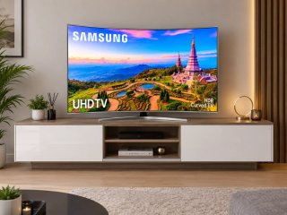 Smart tv 55" 4K UHD Curva Samsung