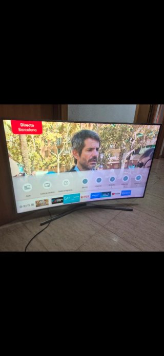 Smart tv 55" 4K UHD Curva Samsung