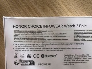 Honor Watch 2 Epic Negro