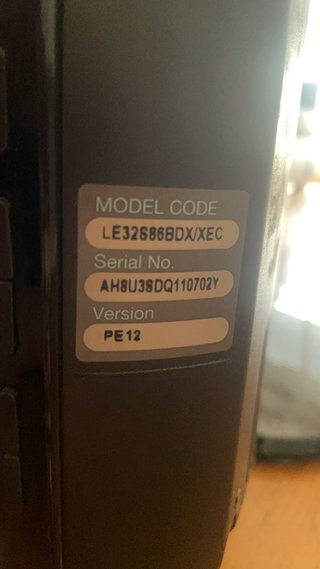 Samsung TV LCD 32 LE32S86BDXXEC