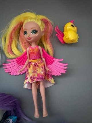 Set de Muñecas animal girls con mascotas y furgo