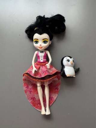 Set de Muñecas animal girls con mascotas y furgo