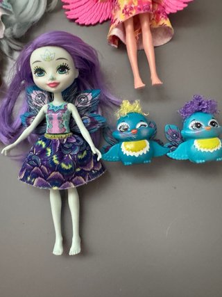 Set de Muñecas animal girls con mascotas y furgo