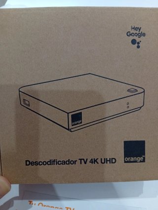 Descodificador Orange TV 4K