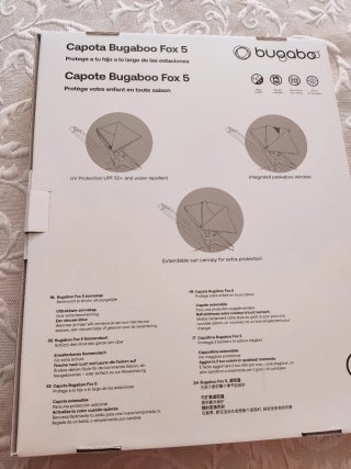 Capota Bugaboo Fox 5 Rosa