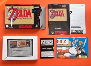 The Legend of Zelda Link to the Past SNES PAL ALE