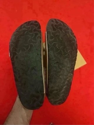 Sandalias Birkenstock Doradas/Plateadas