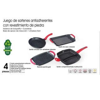 Juego Sartenes Klack Piedra