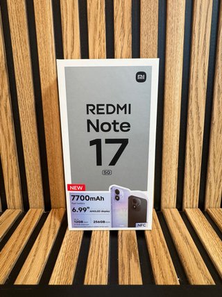 Redmi Note 17 5G 256GB 6GB RAM. Nero.