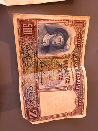 Billetes antiguos Pesetas Banco de España