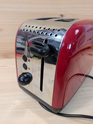 Russell Hobbs Colours Plus Tostadora 1600W Roja