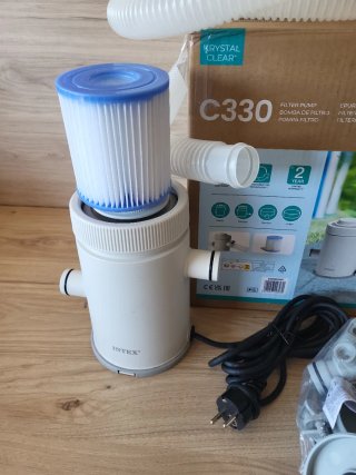 Depuradora Intex C330 Cartucho 1.250 l/h
