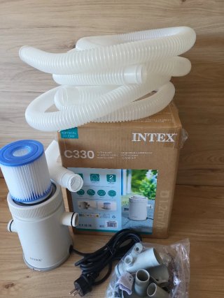 Depuradora Intex C330 Cartucho 1.250 l/h