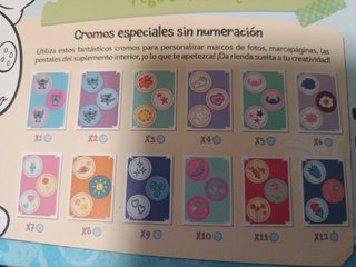Vendo cromos Stich 24.09.2026