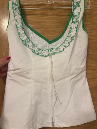 Blusa rociera con volantes