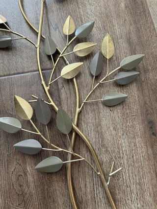 Adorno Decorativo de Pared Hojas Maisons Du Monde