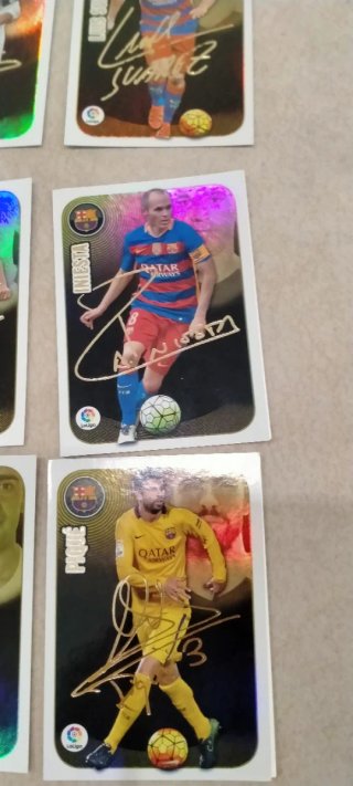Lote cromos Liga Este 16-17 Serie Oro