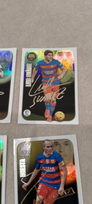 Lote cromos Liga Este 16-17 Serie Oro