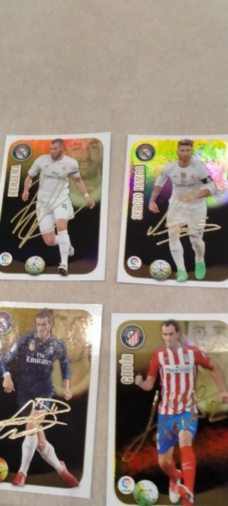 Lote cromos Liga Este 16-17 Serie Oro