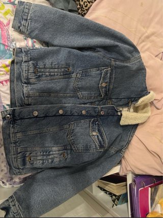 Chaqueta tejana forrada de borreguito