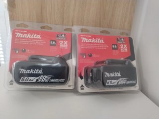 2 baterías Makita LXT 18V 6Ah BL1860B