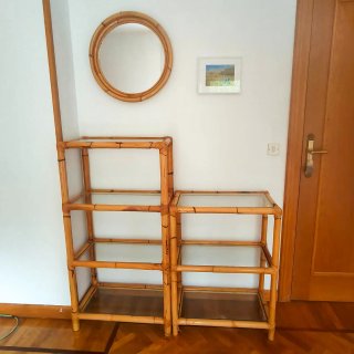 Estanterías modulares bambu