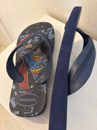 Chanclas Havaianas Superman Talla 31/32