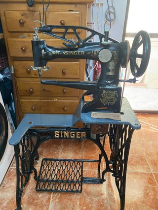 Máquina de coser Singer Zapatero 29K