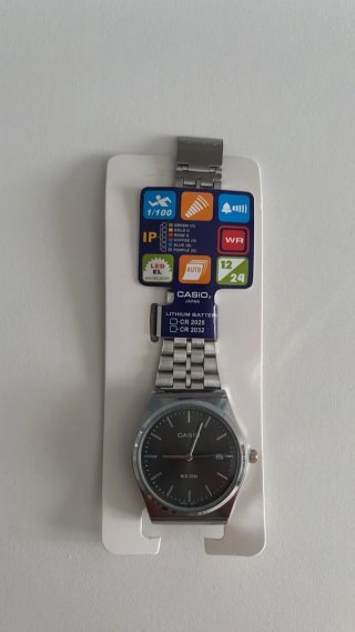 Reloj Casio Plateado