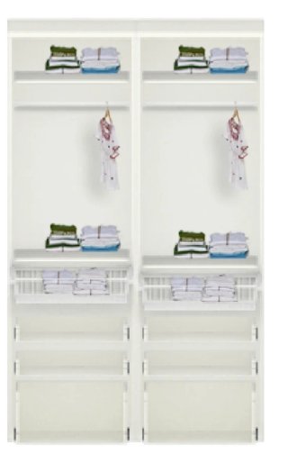 Armario Stuva Ikea Blanco  60x50x192. Tengo 2uds.