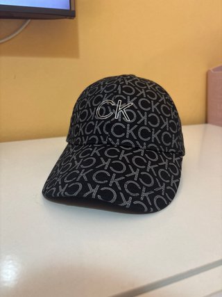 Cappellino Calvin Klein CK Logo Nero