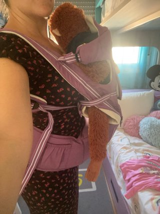 Mochila Portabebés Morada