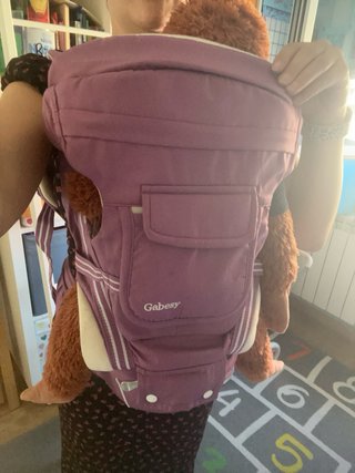 Mochila Portabebés Morada