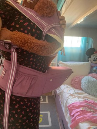 Mochila Portabebés Morada