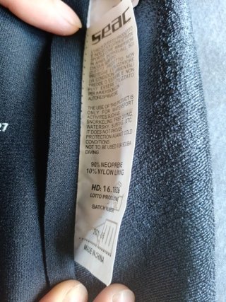 Traje de Neopreno Seac
