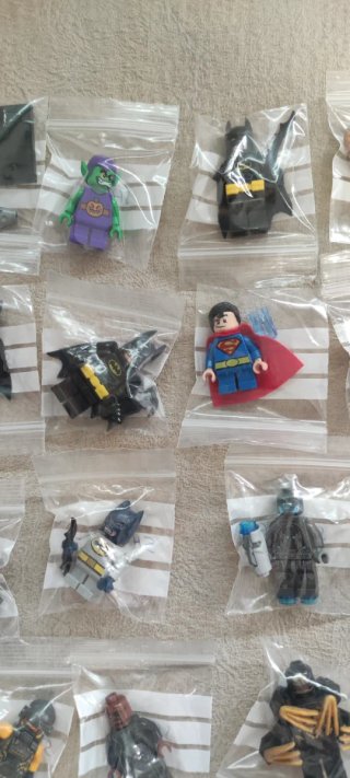 ( 3€ unidad) muñecos Lego súper héroes Marvel DC