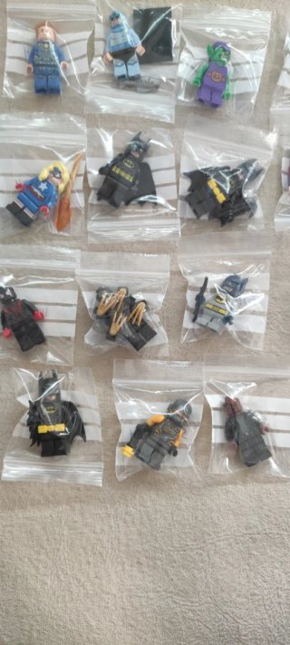 ( 3€ unidad) muñecos Lego súper héroes Marvel DC