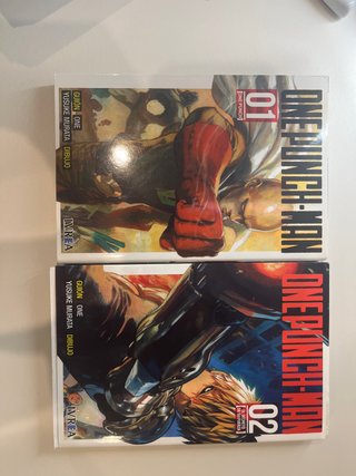 Mangas one punch man 1-2 en español