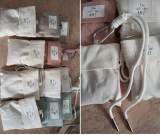 Sacchetti profumati con portachiavi