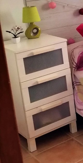 2 Cajoneras Ikea Blancas precio unidad