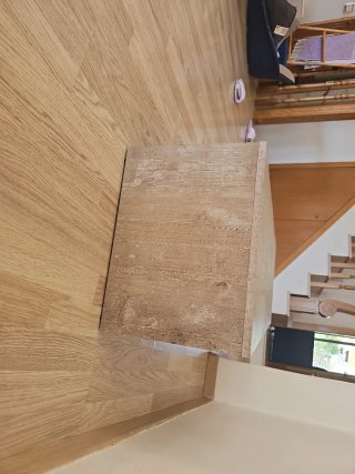 Mesa de TV con Estante 120,5cm ancho 42cm profundo