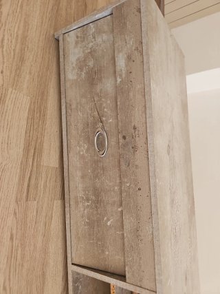 Mesa de TV con Estante 120,5cm ancho 42cm profundo