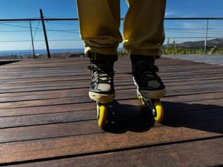 Patines en línea Oxelo FIT 5 JR, talla ajustable