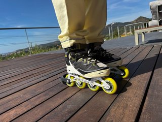 Patines en línea Oxelo FIT 5 JR, talla ajustable