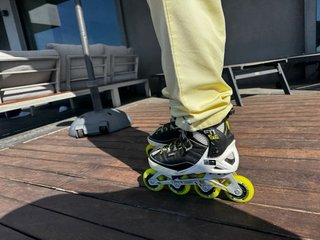 Patines en línea Oxelo FIT 5 JR, talla ajustable