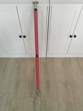 Set de 4 Mancuernas 40kg, Soporte y Barra